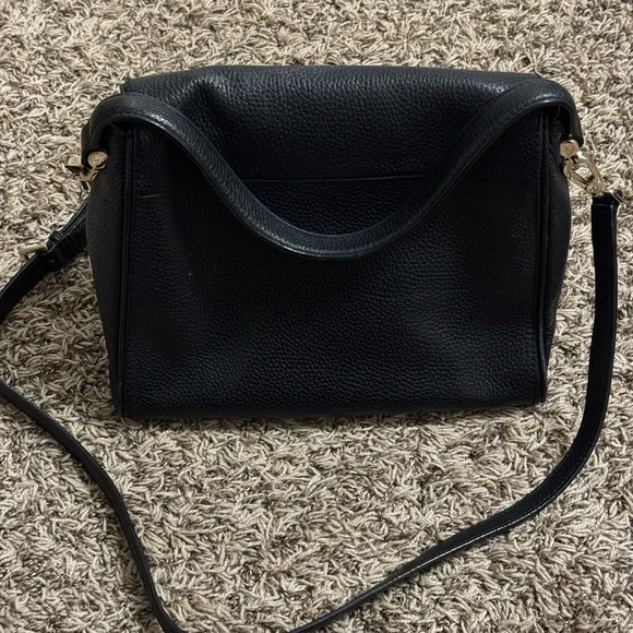 Kate Spade Black Soft Leather Crossbody Bag - Picture 4 of 9